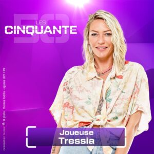 Tressia Bertin Instagram - Qui parmi les 50 remportera la victoire ? À tous les joueurs, une nouvelle partie démarre dès le lundi 4 septembre à 19 :50 ! #Les50