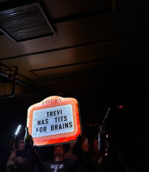 Trevi Moran Instagram - I got my b00biez, gained new friends, became a HOMEOWNER (!!!), starred in makeup campaigns, got my new ID, and so much more… 2023 was full of brand new beginnings. It was a fabulous year tbh & I’m so glad I spent it sober. Thank you for the support & let’s have an amazing 2024!!! 🎊