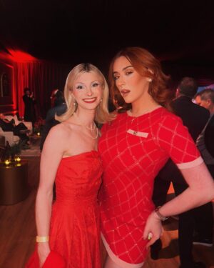 Trevi Moran Instagram - Thank GOD you finally invited me back to the holiday party @macfarlaneseth , I was afraid the ex-alcoholic behavior might’ve spooked you! 😉