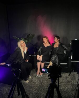 Trevi Moran Instagram - Our first ever guest on @sixfeetabovepod is my best friend/my lover/ my queen @tanamongeau!! Be sure to check it out in my bio ❤️