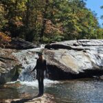 Tricia Helfer Instagram - A little fall fresh air. #hike