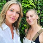 Tricia Helfer Instagram - Just taped @bbbkatee podcast with the lovely @therealkateesackhoff and had so much fun. Will let you know when it airs, of course. And we’re gonna have to do more, we talk too much when we get together 😜