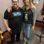 Tricia Helfer Instagram - A little podcast taping fun today with these lovely folks! And so great to work together again with @tiffany_smith !!! @cmanthology @pezzabrain