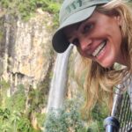 Tricia Helfer Instagram – I think I gotta do it.  Yup…did it…dipped in a chilly Aussie waterfall!