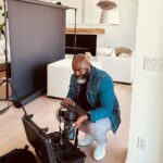 Tricia Helfer Instagram - Being behind the lens of this fella always makes me happy. Beautiful project he’s been working on. Thanks for including me @dimitryl it’s always a pleasure seeing you.
