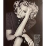 Tricia Helfer Instagram - #tb repost @triciahelfersupermodel Editorial L'OFFICIEL PARIS - « Les robes se font leur film » 1996. Maquillage : Wendy Isles. Coiffure : Alain Divert par Wendy Isles. Photos: Bruno Bisang Réalisation: Marylène Gars-Chambas. @officialtriciahelfer @lofficielparis @bruno_bisang @henrytbink