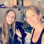 Tricia Helfer Instagram - Headed to @royalanimalrefuge today to donate blankets and towels. Met the lovely Kelsey and Mercedes 😊🐶