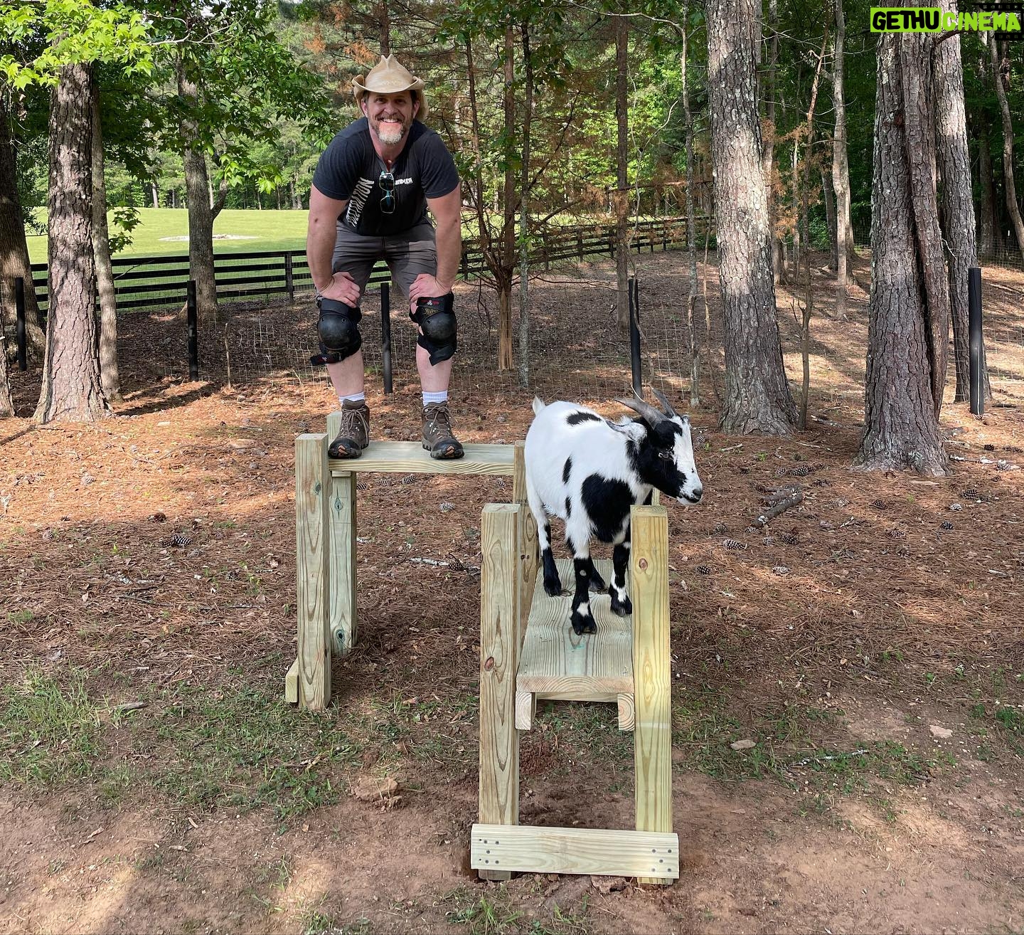 Tricia Helfer Instagram - Thx for the new toy Mom & Uncle Brad. Now, you’re gonna build more onto it, right?