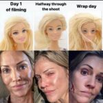 Tricia Helfer Instagram – Fake dirt and “supposed to be ill” aside…and it’s not yet my wrap day – another week to go, this made me giggle so wanted to play around with it. #filming