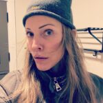 Tricia Helfer Instagram – Nothing wrong with coming in from working outside and realizing you look like an elf.  The perks of living alone, you don’t have to give AF 😜