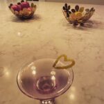 Tricia Helfer Instagram – Martini message after a tough day.  #withatwist