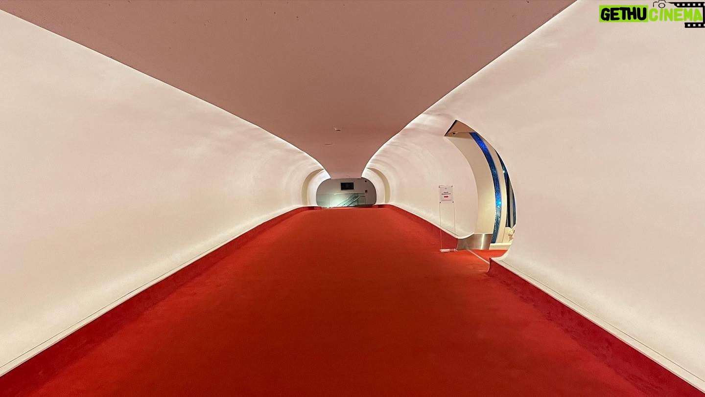 Tricia Helfer Instagram - TWA Hotel at JFK to the rescue last night after my Newark flight was cancelled. Trippy hotel but convenient - well, after the long car service ride from NJ. #headedhome