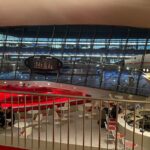 Tricia Helfer Instagram – TWA Hotel at JFK to the rescue last night after my Newark flight was cancelled. Trippy hotel but convenient – well, after the long car service ride from NJ.  #headedhome