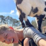 Tricia Helfer Instagram - First Larry undid my shoelace and then when I knelt down to tie it…he attacked.