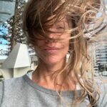 Tricia Helfer Instagram - Walking to get groceries on the Gold Coast and forgetting a hair tie. 😜
