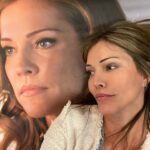 Tricia Helfer Instagram – Had to sign a banner of myself so figured it was just right to lay on myself as well. 🤷🏼‍♀️