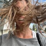 Tricia Helfer Instagram - Walking to get groceries on the Gold Coast and forgetting a hair tie. 😜