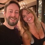 Tricia Helfer Instagram - Always fun with this one, although I don’t think we’ll order the sorbet again… @chrisrafferty till next time, keep it cool. Love ya.