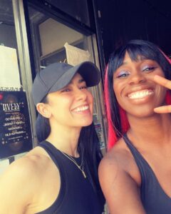 Trinity Instagram - Nothing like seeing an old friend after years ( nearly a decade I think ) and feeling like no time has been lost. @theajmendez thank you for being you! #Repost @theajmendez ・・・ your mothers