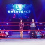 Trinity Instagram - Wow what a dream! Main event world championship match of #ImpactWrestling #Emergence Wrestlers- @deonnapurrazzo Referee- @refallisonleigh Ring announcer- @jadechung11 All women.