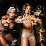 Trinity Instagram – The Big 3 💋⚡️💚 coming together with  @jadecargill @biancabelairwwe was truly magical. 🥹 I’ll cherish these moments forever.  #wrestlemania40 #big3 #womenswrestling #storm #est #glow #sisterhood