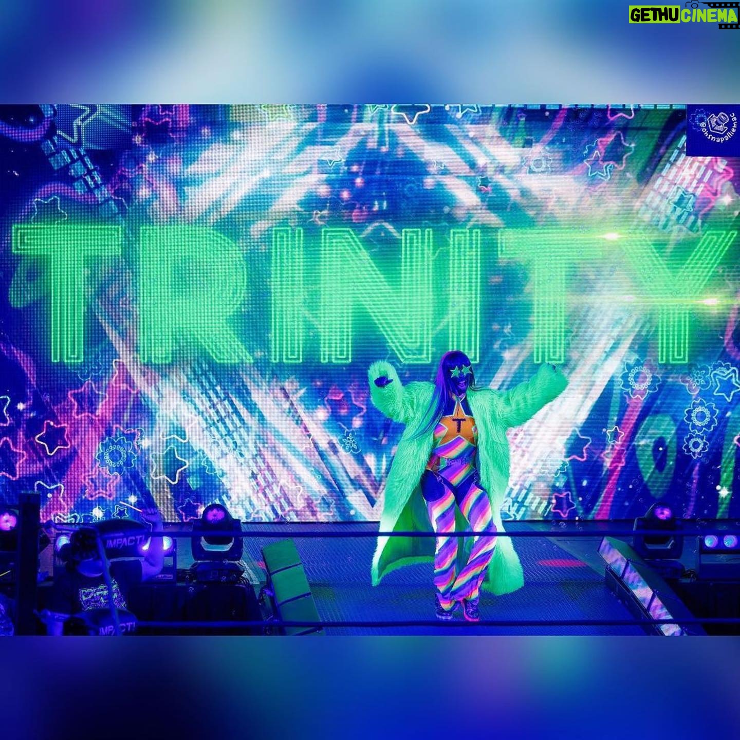 Trinity Instagram - Thank you I love these photos πΈ #Repost @ohsnapalliemac γ»γ»γ» Some @trinity_fatu entrance snaps from @impactwrestling 6/29 #impactonaxstv π . . . . . . . . . . . . . #trinity #trinityfatu #prowrestling #womenswrestling #wrestling #wrestlingphotography #prowrestlingphotography #wrestlingpics #badassfemales #glow #femalewrestling #womenofwrestling #womenswrestlingrevolution #womenswrestlingmatters #atlphotographer #centerstageatl #pwi #wrestlingfan #entrance #ravegirls #canonshooter #glowsticks #hairflip #professionalwrestling #impactwrestling