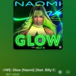 Trinity Instagram - Thank you @thcbillyb for my new entrance music! Everyone enjoy bc I do every time I come out from behind that curtain 🤪. 🎶💚 #GLOWbal
