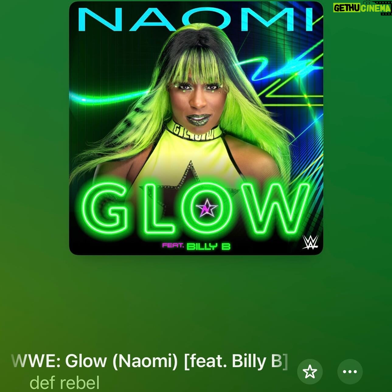 Trinity Instagram - Thank you @thcbillyb for my new entrance music! Everyone enjoy bc I do every time I come out from behind that curtain π€ͺ. πΆπ #GLOWbal