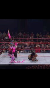 Trinity Instagram - I call this #STARBURST! 🌟 Watch @impactwrestling on demand on IMPACT Plus! #againstallodds #wrestling #knockouts