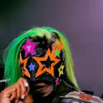Trinity Instagram – Viva Mexico Monterrey!!!!! Thank you @lince_dorado I love my mask!!!