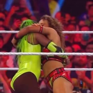 Trinity Fatu Instagram - If I send you this we have a love/hate relationship #royalrumble @jordynnegrace 😝