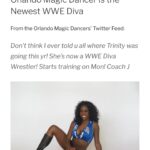 Trinity Instagram – Still got the MAGIC.  @orlandomagic it all started with you! 💙🖤🤍💫 

Celebrate the Basketball Season With the Stars of IMPACT Wrestling in this NEW Photo Gallery visit  @impactwrestling