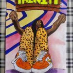 Trinity Instagram – I can’t believe @hangover_kappa_art did this 🤭🧡🔥 so cool I wish I could draw like this the best I can do is a stick man lol