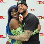 Trinity Instagram - The friend I never knew I needed! Luv ya Trey Trey you rascal you @thetreymiguel thanks for always helping me get better in the ring 😝 #tnawrestling