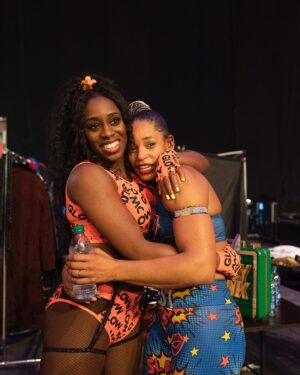 Trinity Fatu Instagram - These Naomi BTS photos are AMAZING! 🌟