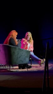 Trisha Yearwood Instagram - When @wynonnajudd wants to sing…YOU SING!! #CMAFest