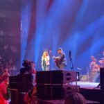 Trisha Yearwood Instagram - Thank you to @keithurban and @vincegillofficial for including me in last night’s concert benefiting @countrymusichof!! We really did it #AllForTheHall!! xo🩵