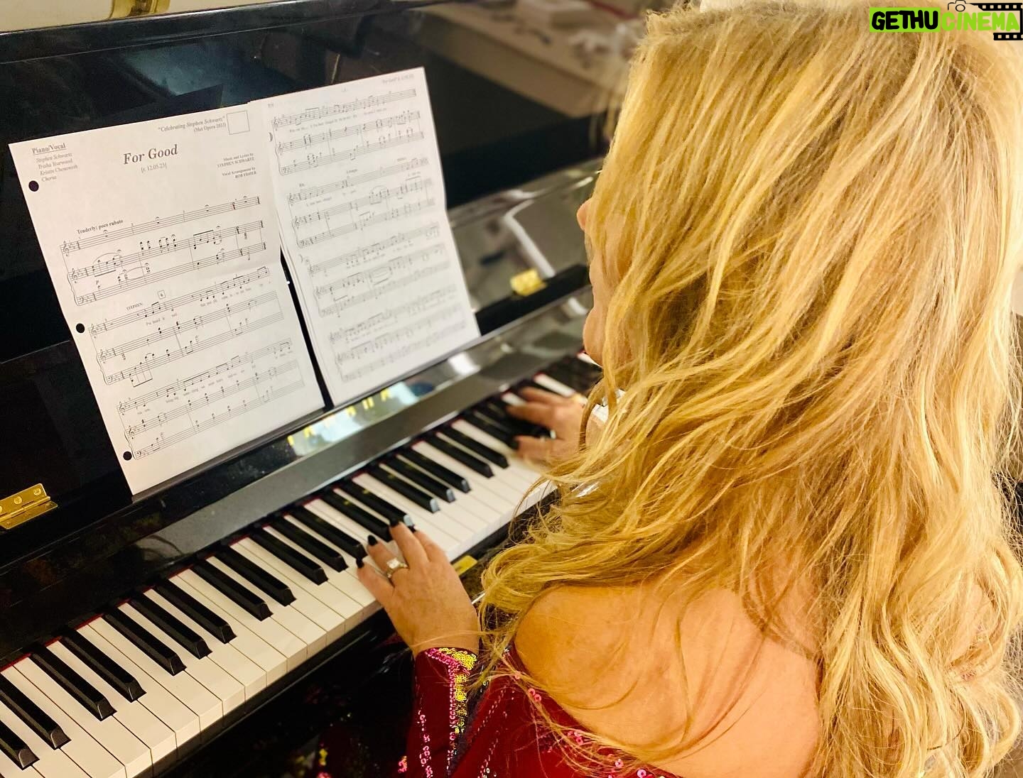 Trisha Yearwood Instagram - Some folks dread Mondays, but….what a Monday I had! Being part of honoring Stephen Schwartz at the Metropolitan Opera house!! Are you kidding me???! It was a WICKED night! 💚