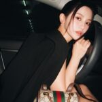Tsai Jui-hsueh Instagram - 上車嗎?🖤 @gucci #gucci