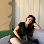 Tsai Jui-hsueh Instagram - 要一起打球嗎？ 🏌🏻‍♀️🤍⛳️ 最後影片是強迫症調地墊🤣