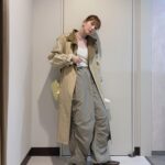 Tsubasa Honda Instagram - 🧥 トレンチとスノカモの相性🫠 春服のyoutube撮ろうかずっと悩んでて そのまま春終わりそうです。 #ほんだのふく #私服投稿アカになってる