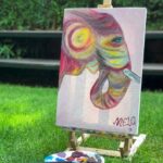 Tuğba Melis Türk Instagram - Bugun cennet gibi bir yerde @digma_ist da resim atolyesi etkinligimizle cok keyifli zaman gecirdik💜😊 Bize eslik eden @stmasterpiece ekibine tesekkur ederiz