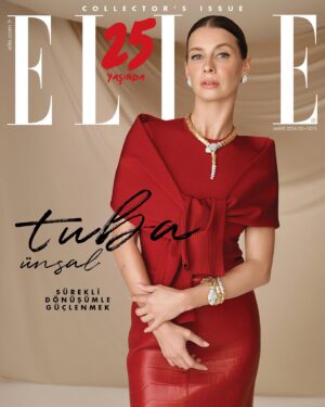 Tuba Ünsal Instagram - ELLE 25 YAŞINDA! İşte yedinci kapağımız!
«SÜREKLİ DÖNÜŞÜMLE GÜÇLENMEK»
Tuba Ünsal’ı ekranda ilk gördüğümüzde 15 yaşındaydı. O günden beri hayatının pek çok değişik duygusal ve kreatif yolculuğuna şahit olduk; gelişimini, vizyonunu ve özellikle moda oyunundaki kendine has yorumlarını yakından takip ettik. Dönüşmeyi ve içinden başka başka Tuba’lar çıkarmayı sevdiği kesin. Tıpkı çok sevdiği Bulgarı’nin deri değiştirerek evrilen ve nesilden nesile kadın güçlenmesinin sembolü haline gelen ikonik koleksiyonu Serpenti gibi.

ELLE Mayıs 25.yıl özel koleksiyon sayısını bayiilerden ve dergiburda.com’dan alabilir, trendyol, getir, n11 ve hepsiburada’dan sipariş verebilirsiniz.

@tubaunsal #tubaünsal
@elleturkiye X @bulgari
#ELLE #ELLE25 #ELLE25Yaşında #ELLEMayıs #ELLEMayısSayısı @elleturkiye @elleinternational

Röportaj & Yayın Direktörü: @meldanar13
Fotoğraflar: @kasanharaarslan
Moda Direktörü: @asilasli
Saç: @mustafa_akguul @ulasyenicehair 
Makyaj: @alirizaozdemir
Set Tasarım&Dekor: @comertcan
Prodüktör: @w_leyla
Retouch: @ashkanramezani_t
Fotoğraf Asistanları: @acihancanberk @cagdasezginn 
Moda Direktörü Asistanı: @damlareisoglu
Moda Ekibi Asistanı: @dilagorugen 
Makyaj Asistanı: @yigitizgii
Saç Asistanı: @enesakizci
Set Tasarım&Dekor Asistanı: @sltnayseyll

‘Serpenti’ High Jewellery kolye, Bilezik, Küpe, @bulgari

‘Serpenti’ High Jewellery kolye, Bilezik, ‘Serpenti’ yüzük, ‘Serpenti Seduttori’ saat, @bulgari