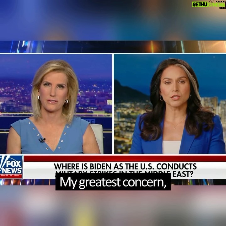 Tulsi Gabbard Instagram - The Biden/Harris administration is undermining our national security, placing us in a dangerous position. They removed the Houthis terrorist designation in 2021, funneled billions of $ to Iran who’s funding proxy groups like the Houthis, and let thousands daily cross our border unvetted, including terrorists. They are dangerously short-sighted, putting the American people and our troops at greater risk every day.