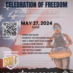 Tulsi Gabbard Instagram - Memorial Day can be rough. It’s a day flooded with memories of our friends who never came home, and the time we spent together. The best way to honor them is to cherish every single day we are blessed with life and to celebrate the freedoms so many sacrificed to defend. Join us this Memorial Day @staccatoranch_tx to celebrate freedom and honor our fallen. Get your ticket today — All proceeds will go to support the Gold Star families left behind. Link in bio or scan QR code.