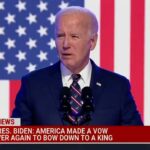 Tulsi Gabbard Instagram - The Biden/Harris Administration and the Democrat elite are abusing their power and actively undermining our Constitutional Republic by doing all they possibly can to unilaterally prevent President Trump from being on the ballot - they’ve already done it in Colorado and Maine. They don’t want us to exercise our right to vote because they only care about power, above all else. Yet, President Biden lies to us, claiming their campaign is about “preserving and strengthening our American democracy.” The American people must reject this blatant hypocrisy and so-called leaders who are trying to take away our God-given rights and freedoms enshrined in the Constitution.