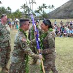 Tulsi Gabbard Instagram - On the sunny shores of Oahu the Frontier Brigade conducted a combined Change of Command Ceremony for Brigade Commander Colonel Christopher Creaghe and 440 Civil Affairs Battalion Commander Tulsi Gabbard. The influence these two leaders have had on the Frontier Brigade will be forever etched in our legacy. They each have embodied what it truly means to ‘Be Bold’, have strived to empower each Soldier to ‘Be Brave’, and have guided this Brigade to ‘Be Ambitious’ no matter what obstacles we faced. We wish you nothing but the best as you journey forth to your next Frontier. The oars have been passed to incoming Brigade Commander Colonel Patrick Carneal and incoming Battalion Commander Travis Cole. Welcome to the Frontier Brigade!🌲 #CivilAffairs #USArmyReserve #ChangeofCommand #FrontierBrigade