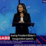 Tulsi Gabbard Instagram – During President Biden’s inauguration, he promised to bring our country together, to be a president for all Americans, no matter who they voted for, and he promised to get us closer to peace. Instead he is tearing our country apart, pouring fuel on the fire of divisiveness, and leading us to the brink of World War and nuclear annihilation.