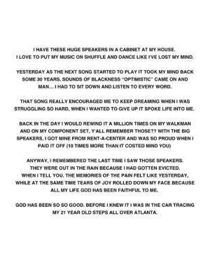 Tyler Perry Instagram - Don’t stop dreaming or believing
