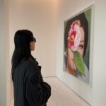 Uhm Jung-hwa Instagram – 비맞고 하루종일 걷다,,보다,,,#paris #URSFISCHER @gagosian